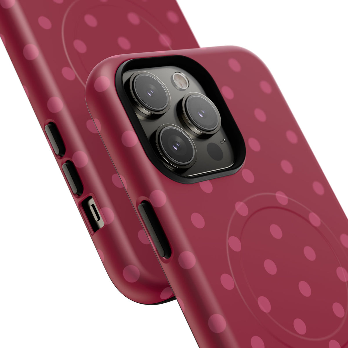 Berry Polka Dot MagSafe Case