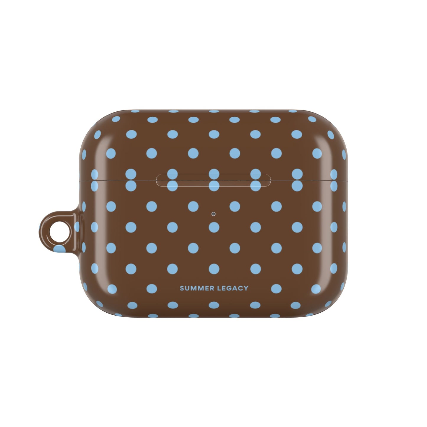 Mocha Polka Dot AirPod Case