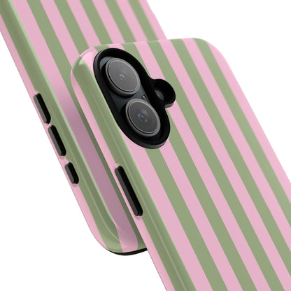 Guava Stripe iPhone Case
