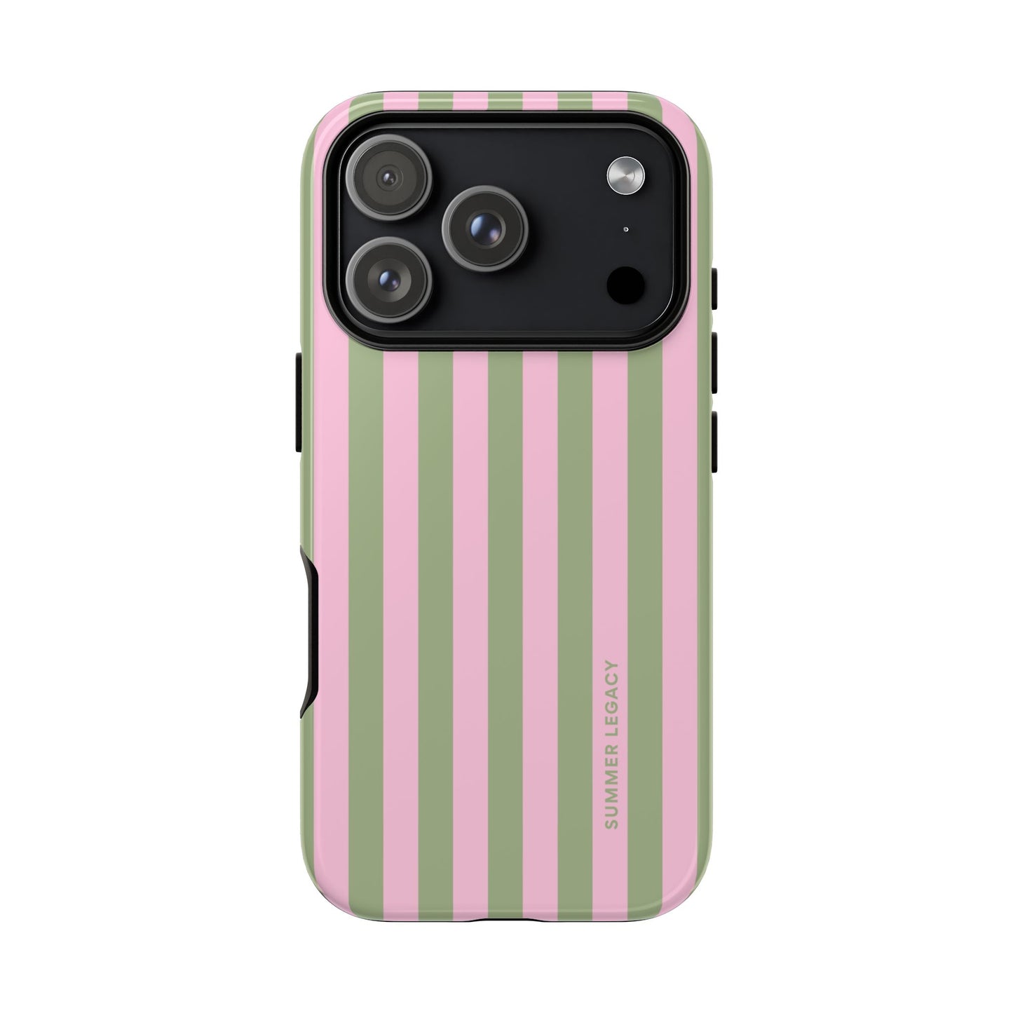 Guava Stripe iPhone Case