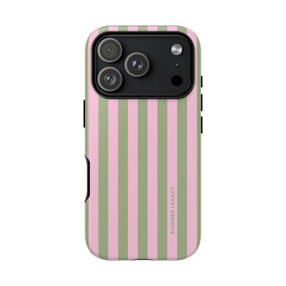 Guava Stripe iPhone Case