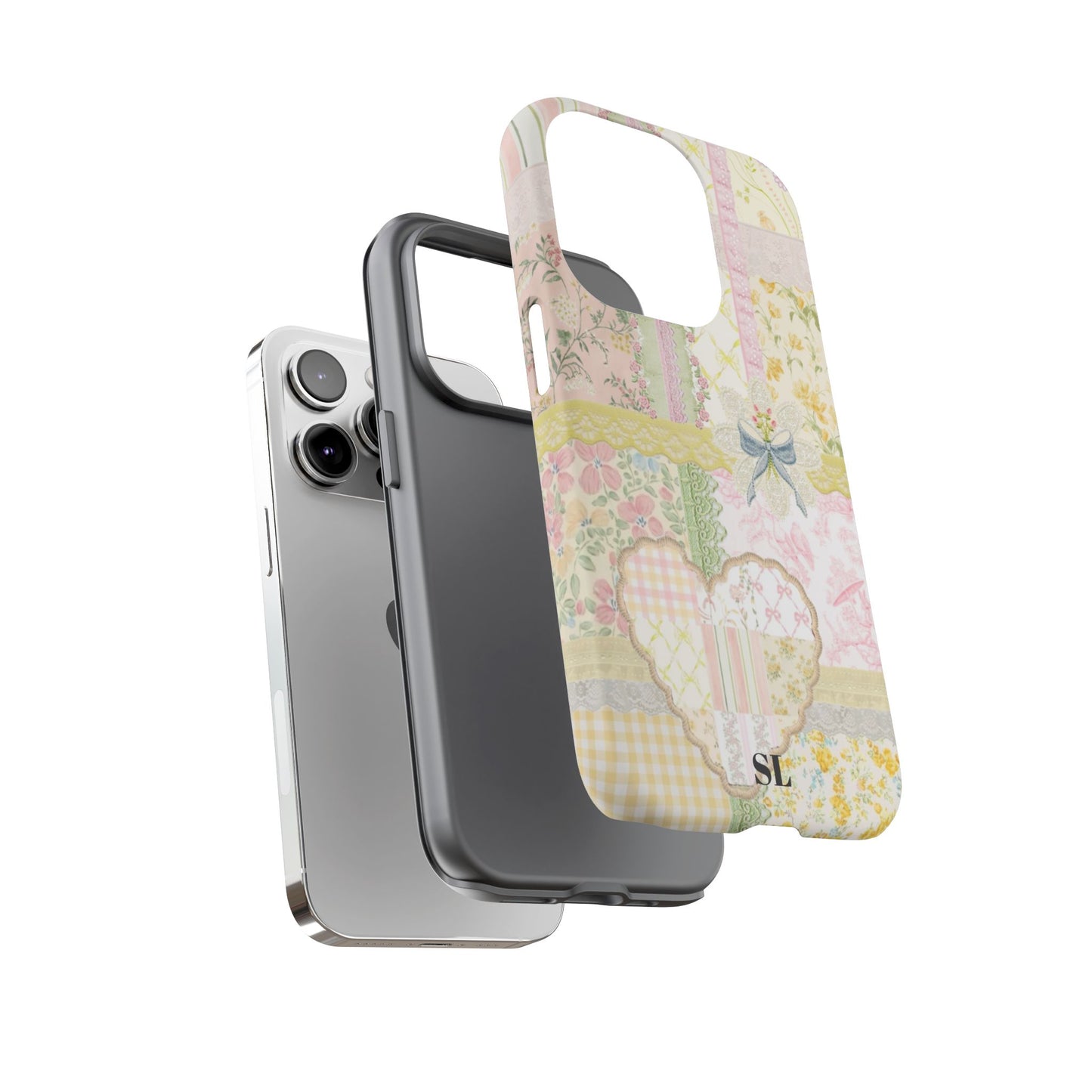 Garden Quilt Patchwork iPhone Case