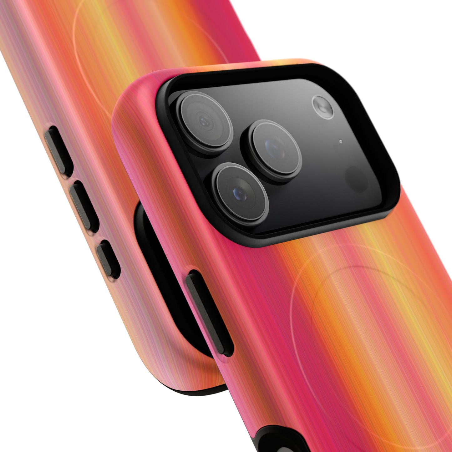 Amber Glow Ombre Stripe MagSafe Case