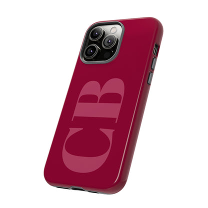 Berry Custom Initial iPhone Case