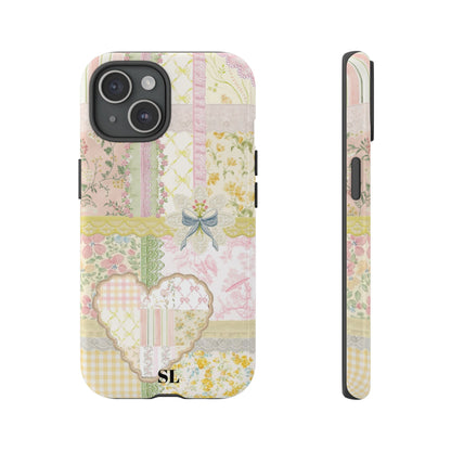 Garden Quilt Patchwork iPhone Case