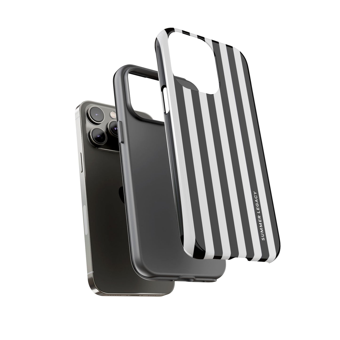 Ebony Stripe iPhone Case