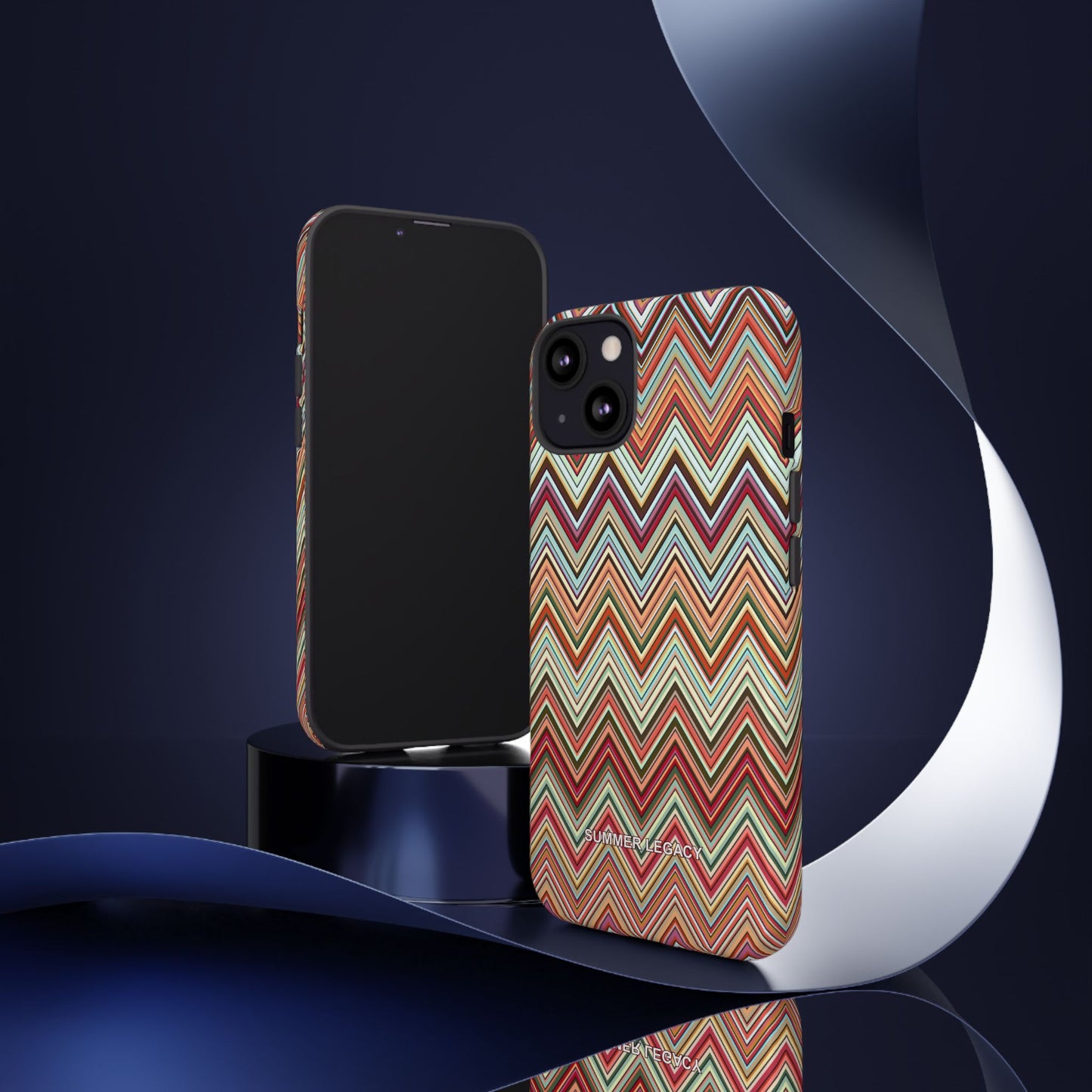 Riviera Chevron iPhone Case