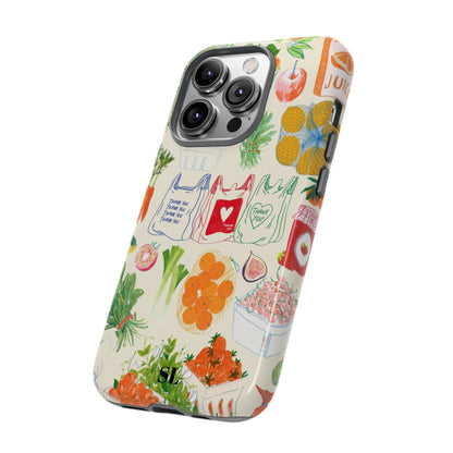 Farmer's Market iPhone Case