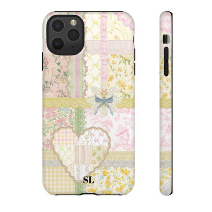 Garden Quilt Patchwork iPhone Case