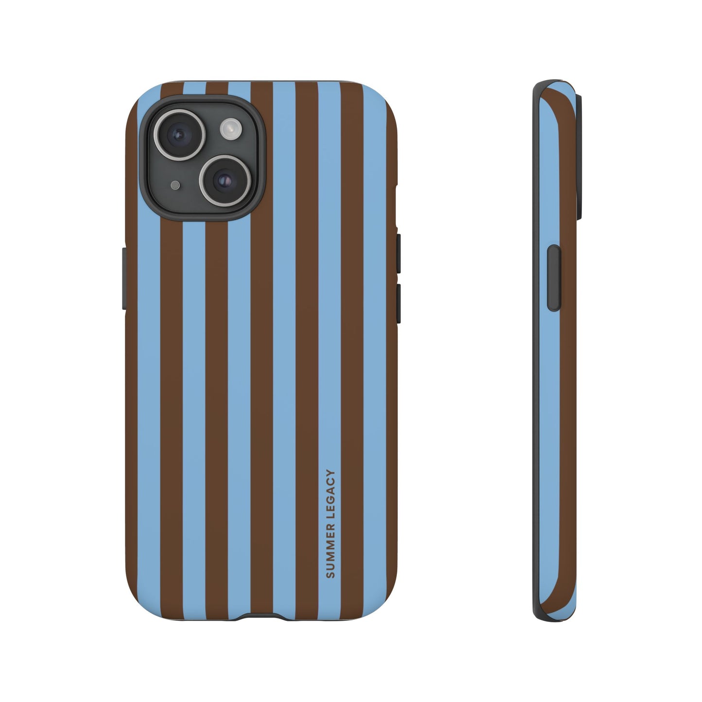 Mocha Stripe iPhone Case