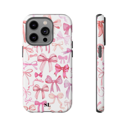 Pink Bows iPhone Case
