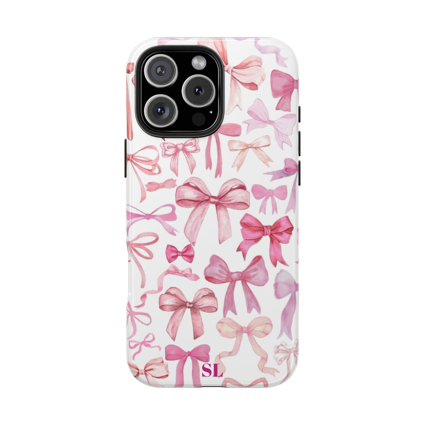 Pink Bows iPhone Case