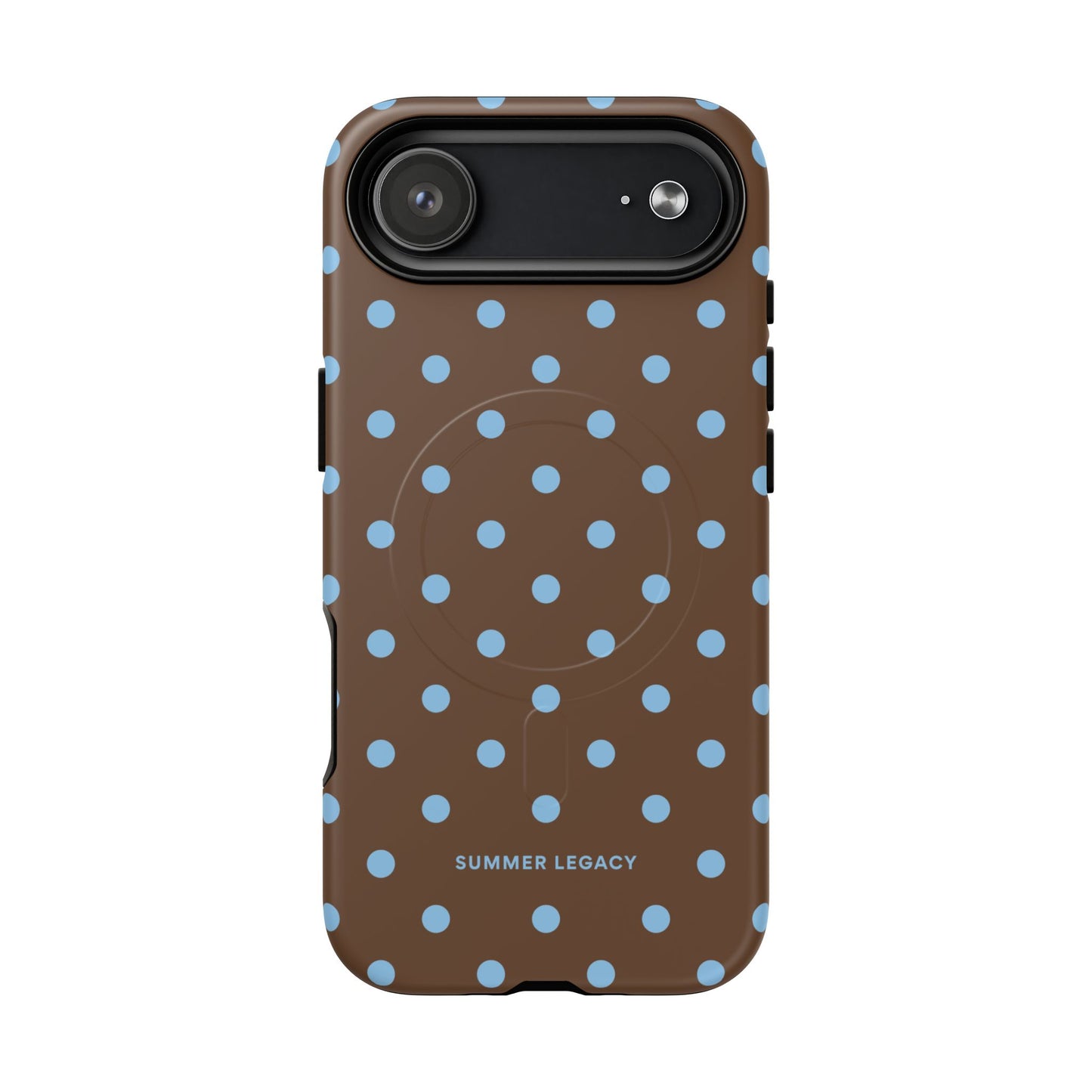 Mocha Polka Dot MagSafe Case