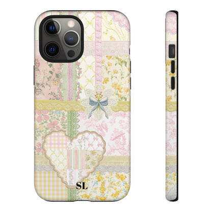 Garden Quilt Patchwork iPhone Case