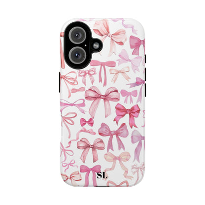 Pink Bows iPhone Case