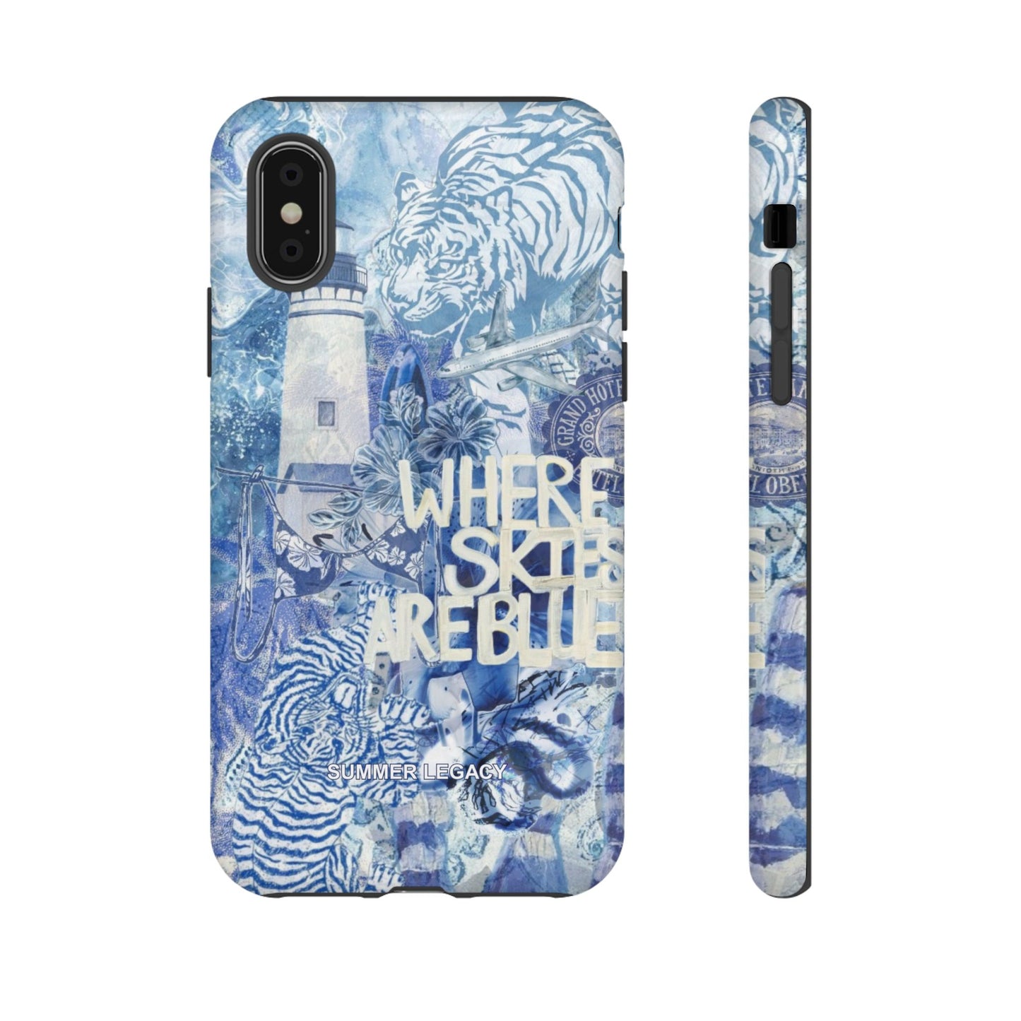 Blue Horizon iPhone Case