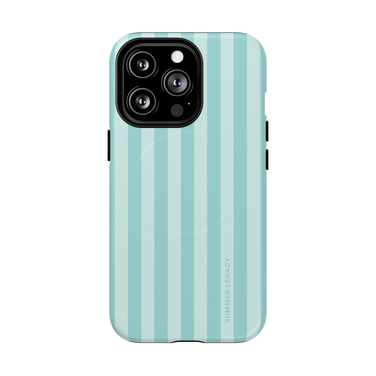 Teal Stripe MagSafe Case