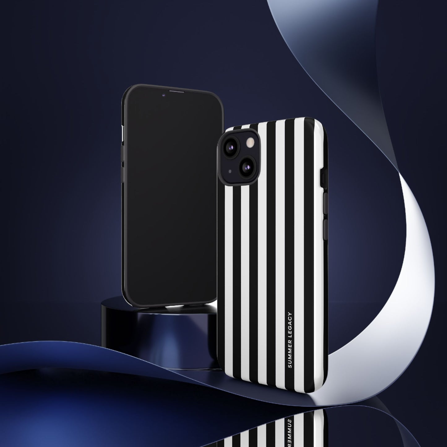 Ebony Stripe iPhone Case
