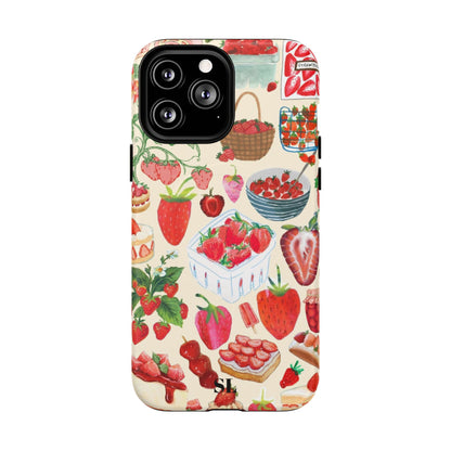 Strawberry Collage MagSafe Case