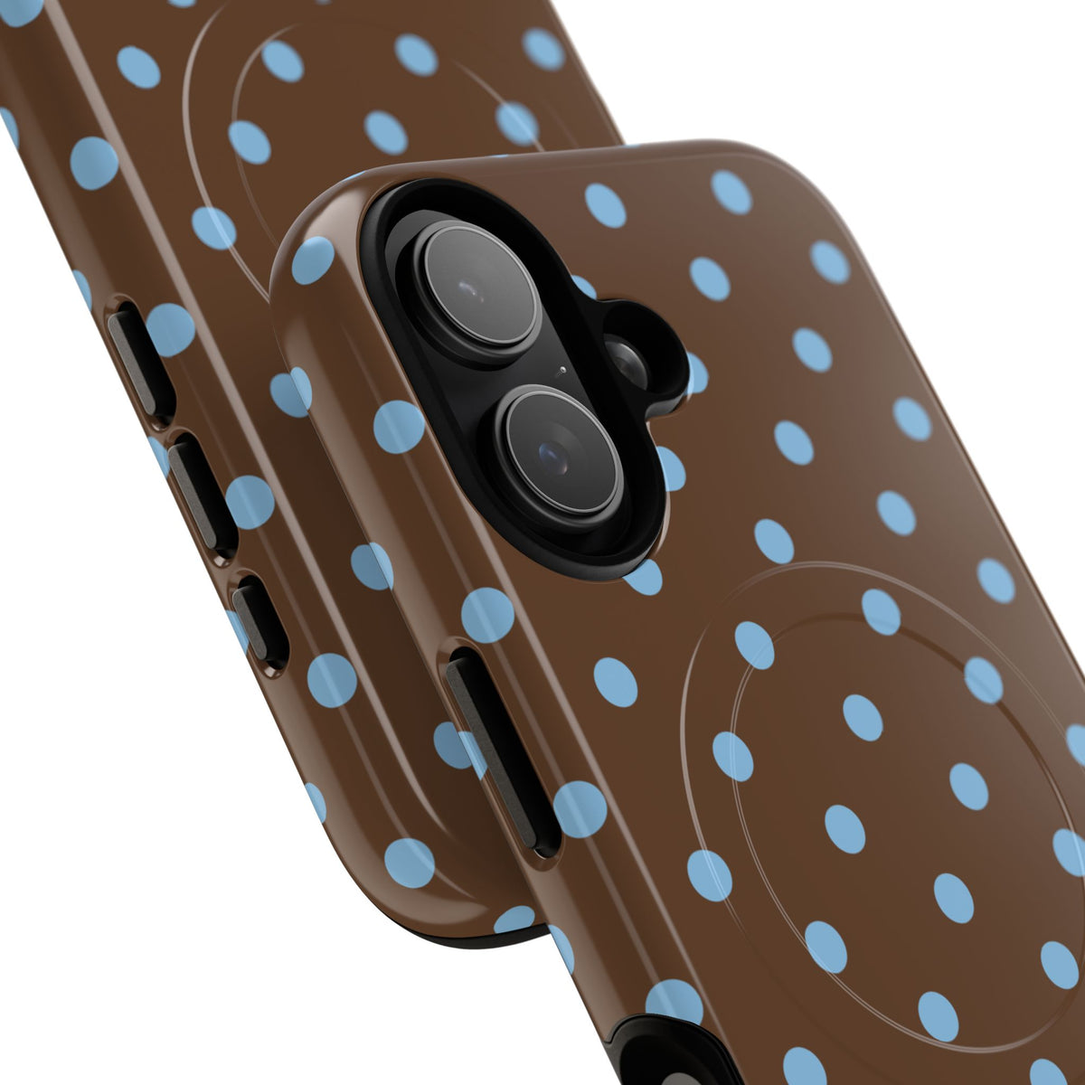 Mocha Polka Dot MagSafe Case