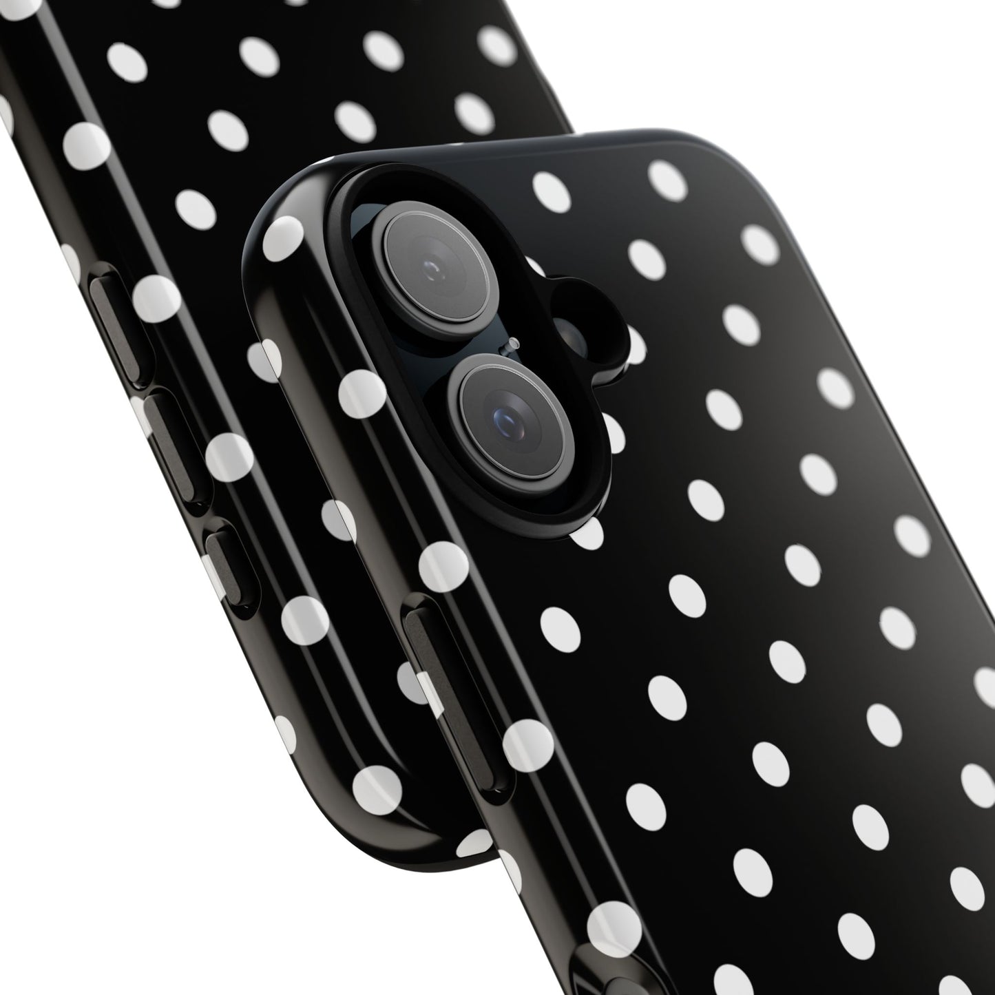 Ebony Polka Dot iPhone Case