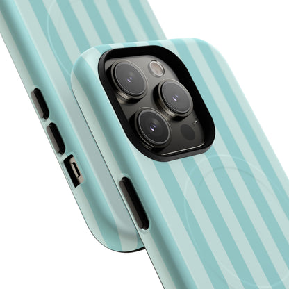 Teal Stripe MagSafe Case