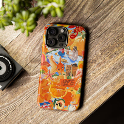 Orange Goldfish iPhone Case