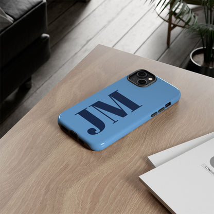 Lagoon Custom Initial iPhone Case
