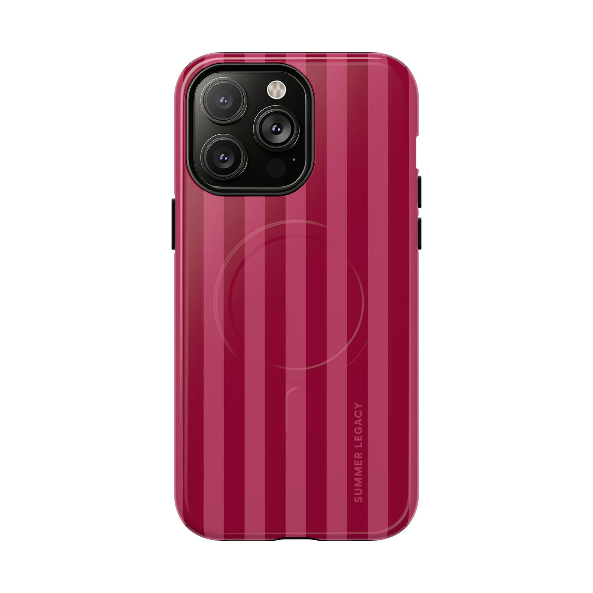 Berry Stripe MagSafe Case