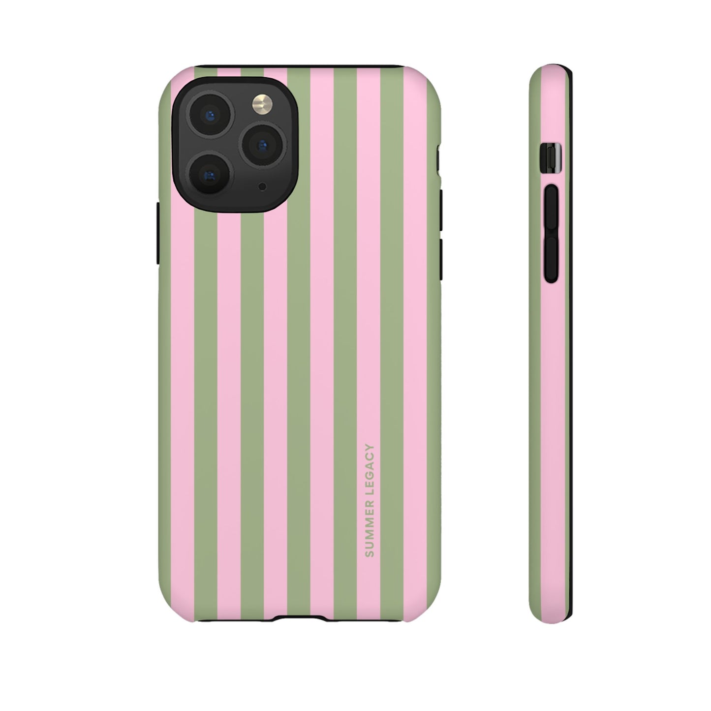 Guava Stripe iPhone Case
