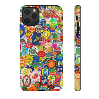 Fruit Stickers iPhone Case