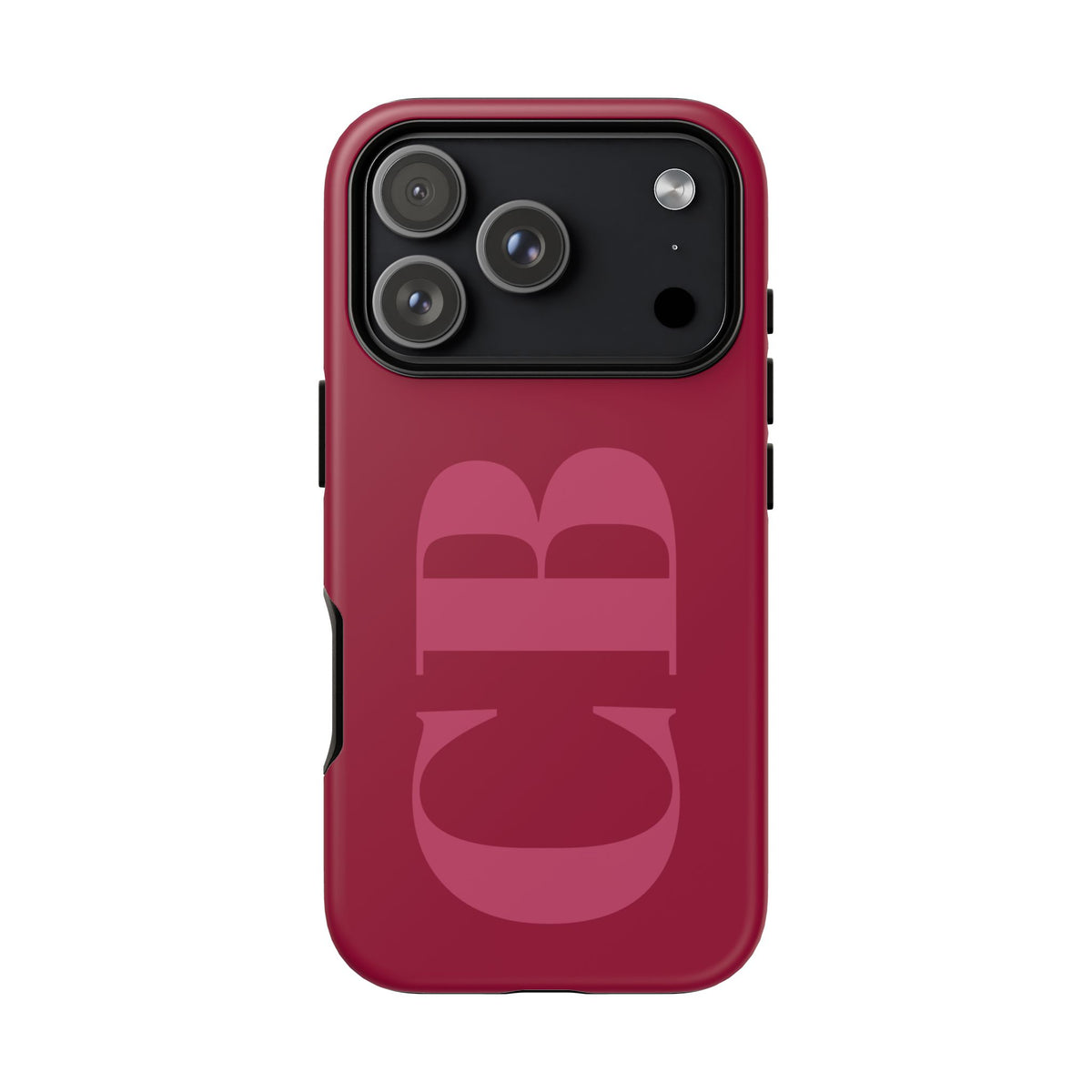Berry Custom Initial iPhone Case