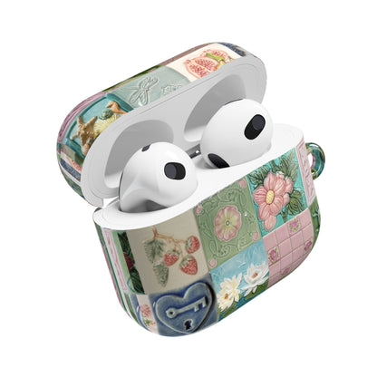 Garden Mosaic Tiles AirPod Case