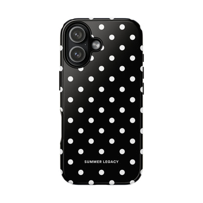Ebony Polka Dot iPhone Case