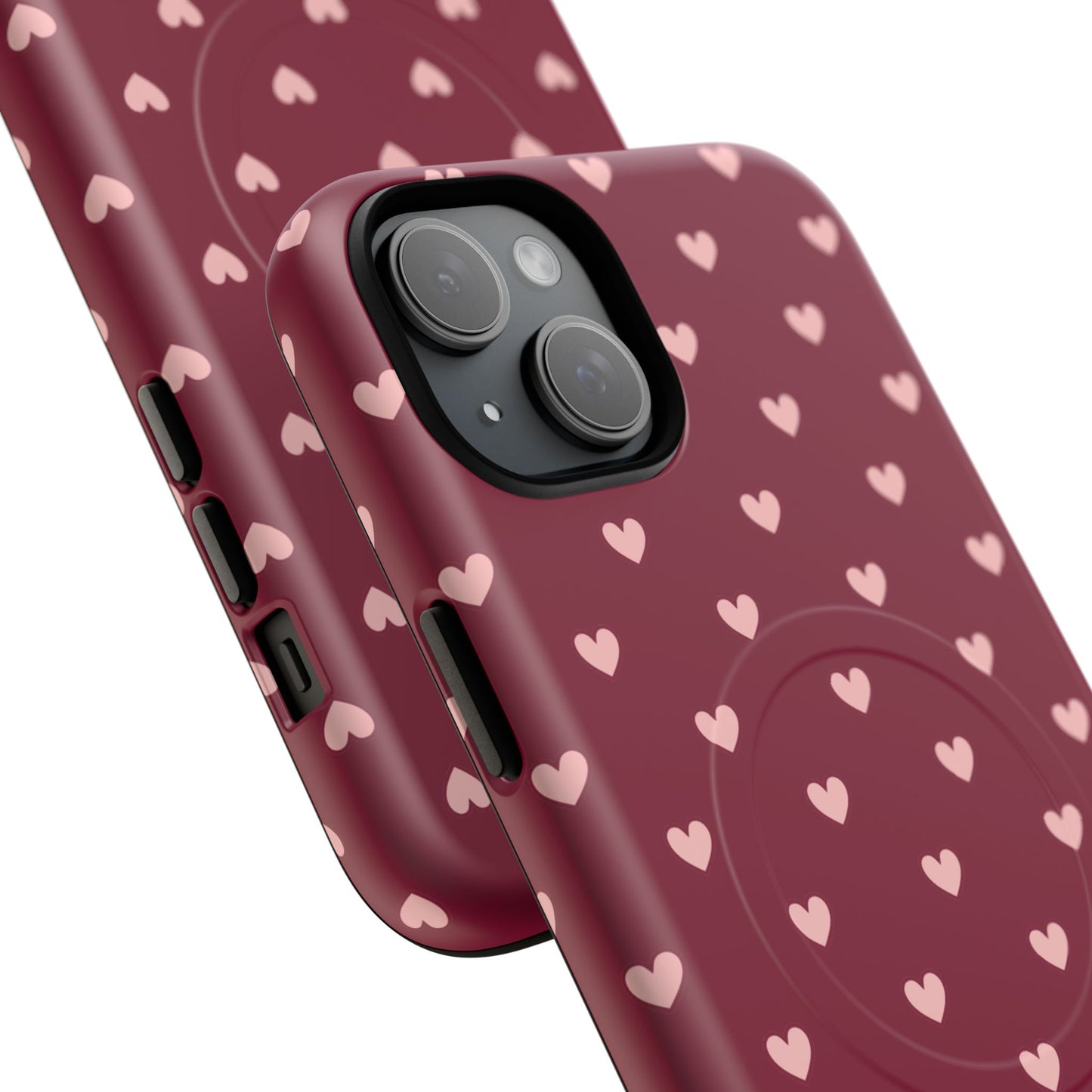 Berry Hearts MagSafe Case