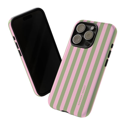 Guava Stripe iPhone Case