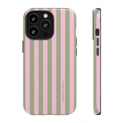 Guava Stripe iPhone Case