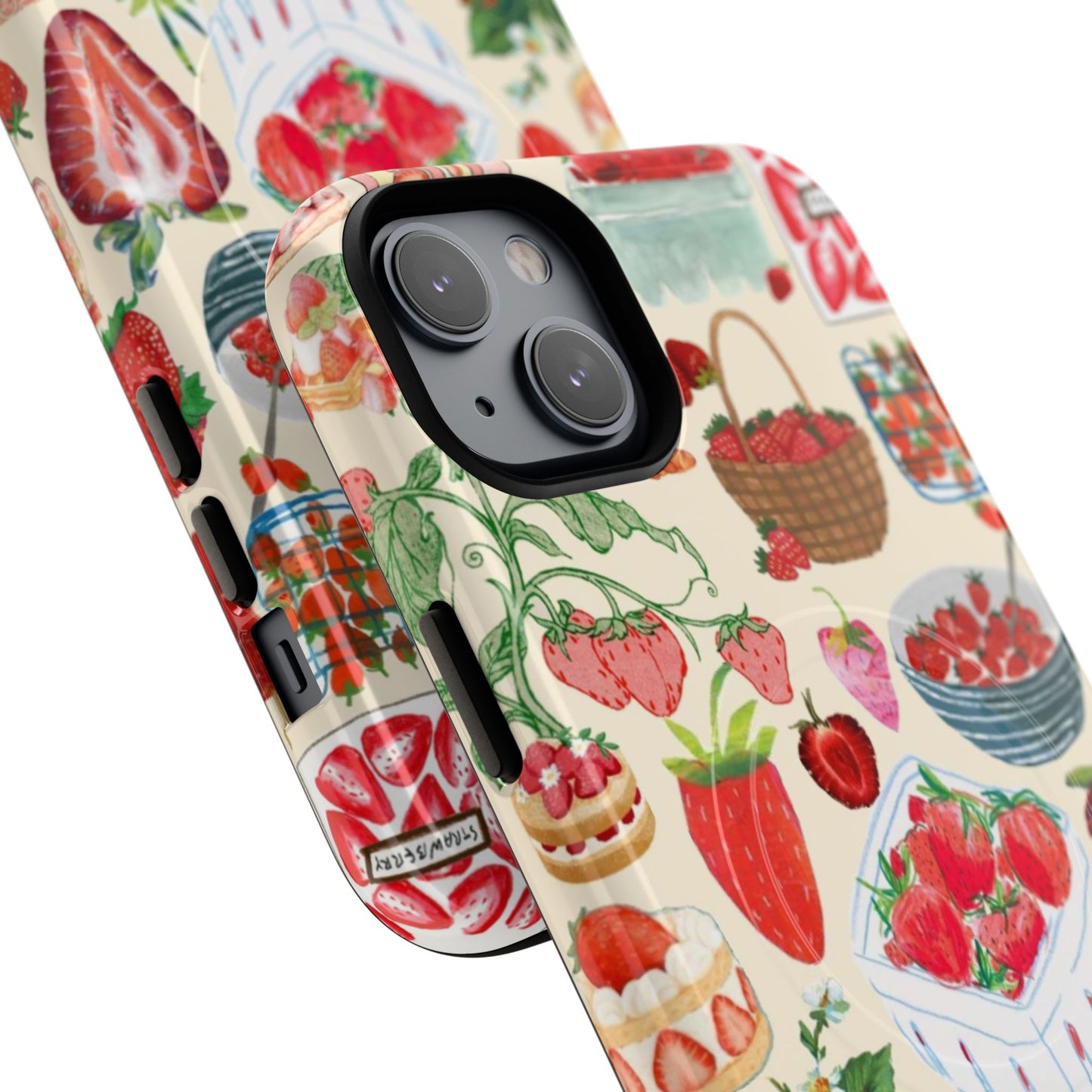 Strawberry Collage MagSafe Case