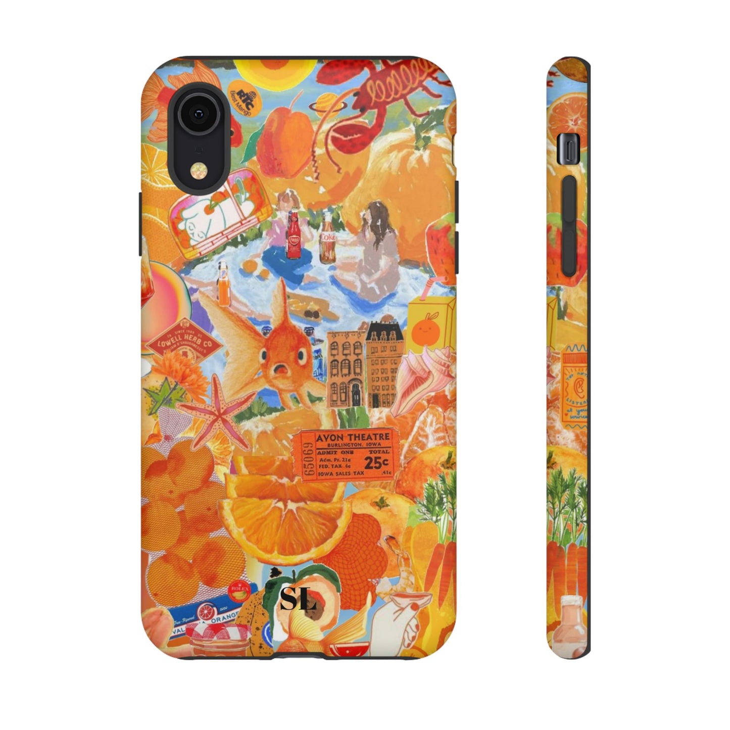 Orange Goldfish iPhone Case