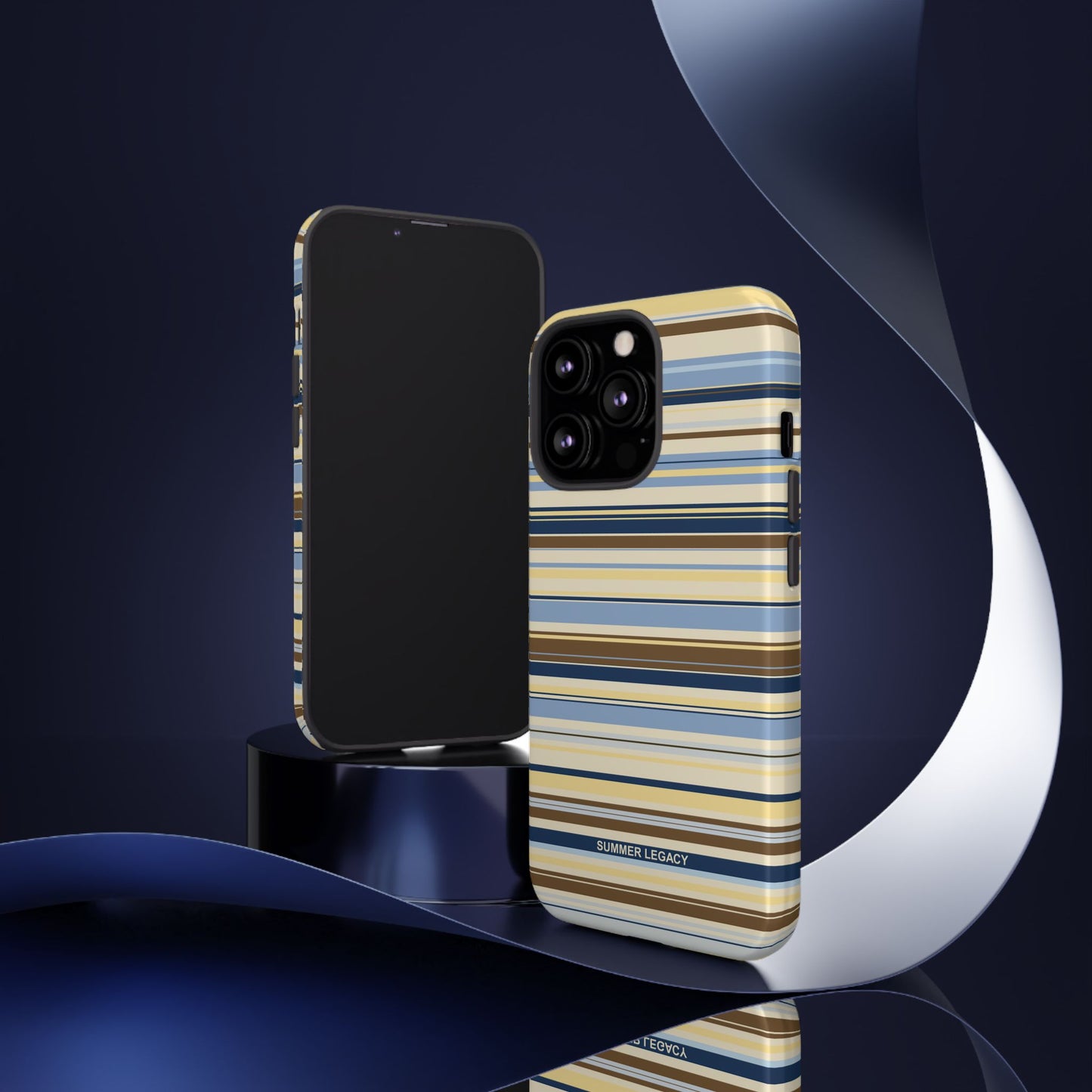 Coconut Multi-stripe iPhone Case