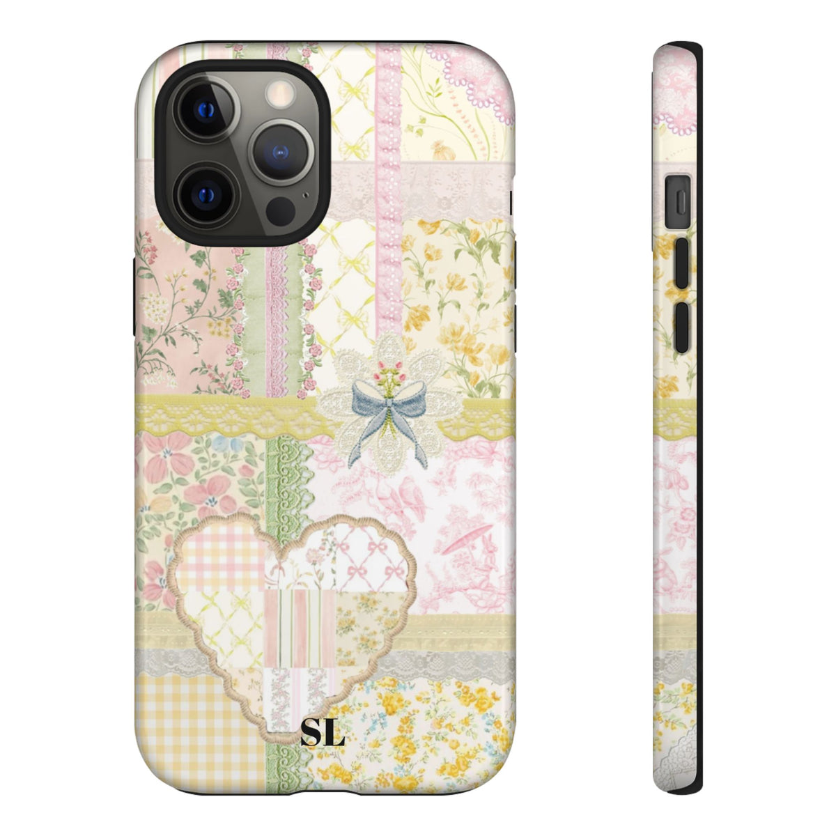 Garden Quilt Patchwork iPhone Case