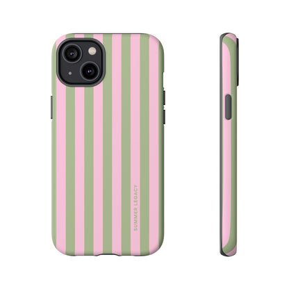 Guava Stripe iPhone Case