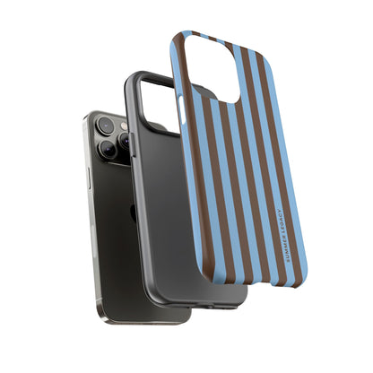 Mocha Stripe iPhone Case