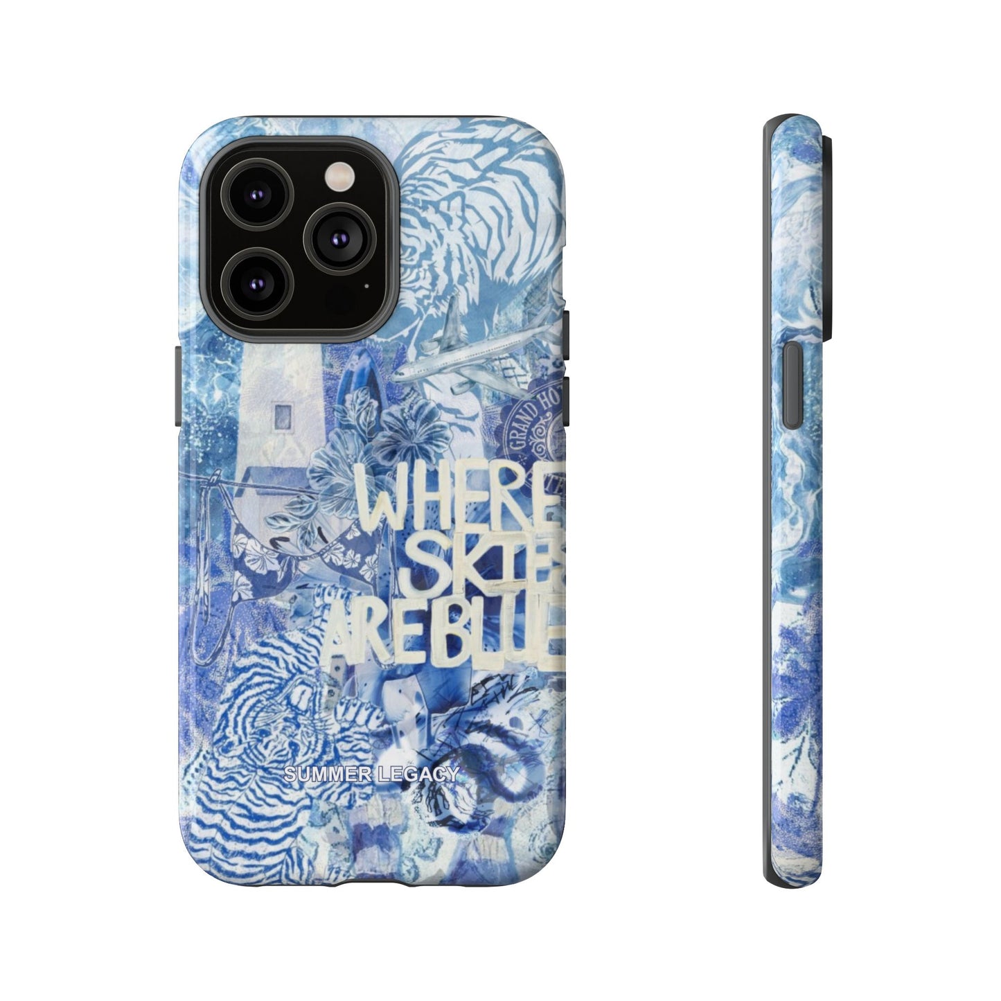 Blue Horizon iPhone Case