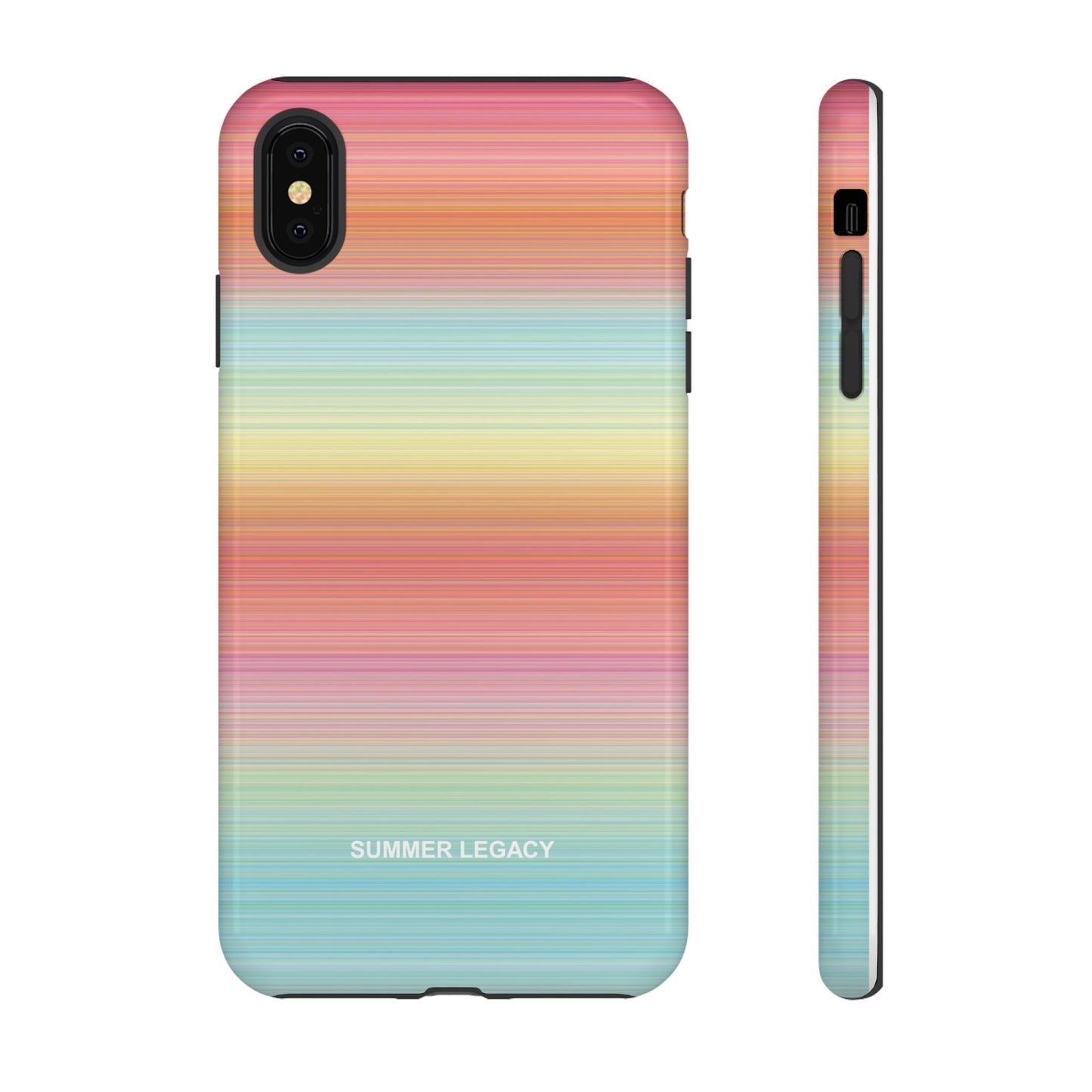 Sunrise Ombre Stripe iPhone Case