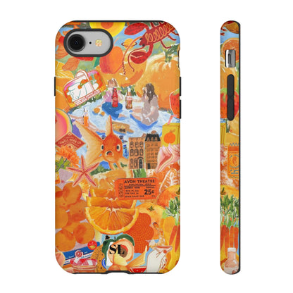 Orange Goldfish iPhone Case