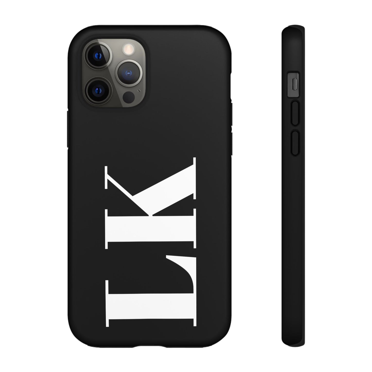 Ebony Custom Initial iPhone Case