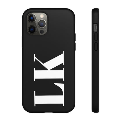 Ebony Custom Initial iPhone Case