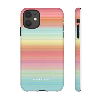 Sunrise Ombre Stripe iPhone Case