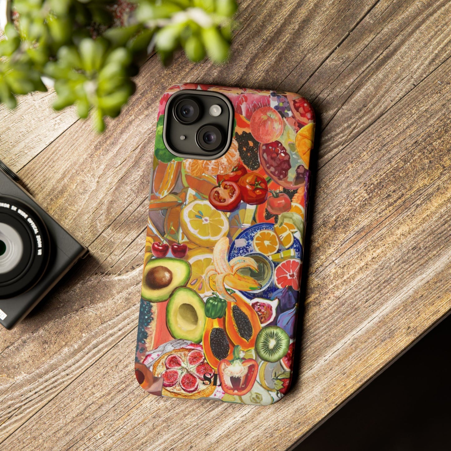 Fruits and Veggies iPhone Case